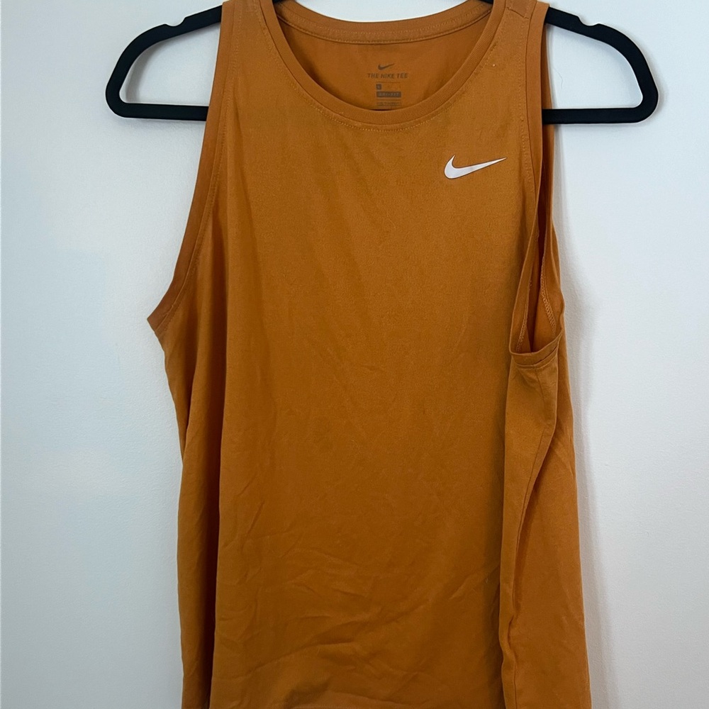 Nike Women's Vibrant Orange Tank Top